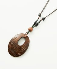 NK2JB04090 GIANNI LO GIUDICE(ジャンニ ロ ジュディチェ) [日本製]グラフティネックレス ブラウン