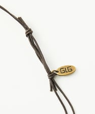 NK2JB04090 GIANNI LO GIUDICE(ジャンニ ロ ジュディチェ) [日本製]グラフティネックレス ブラウン