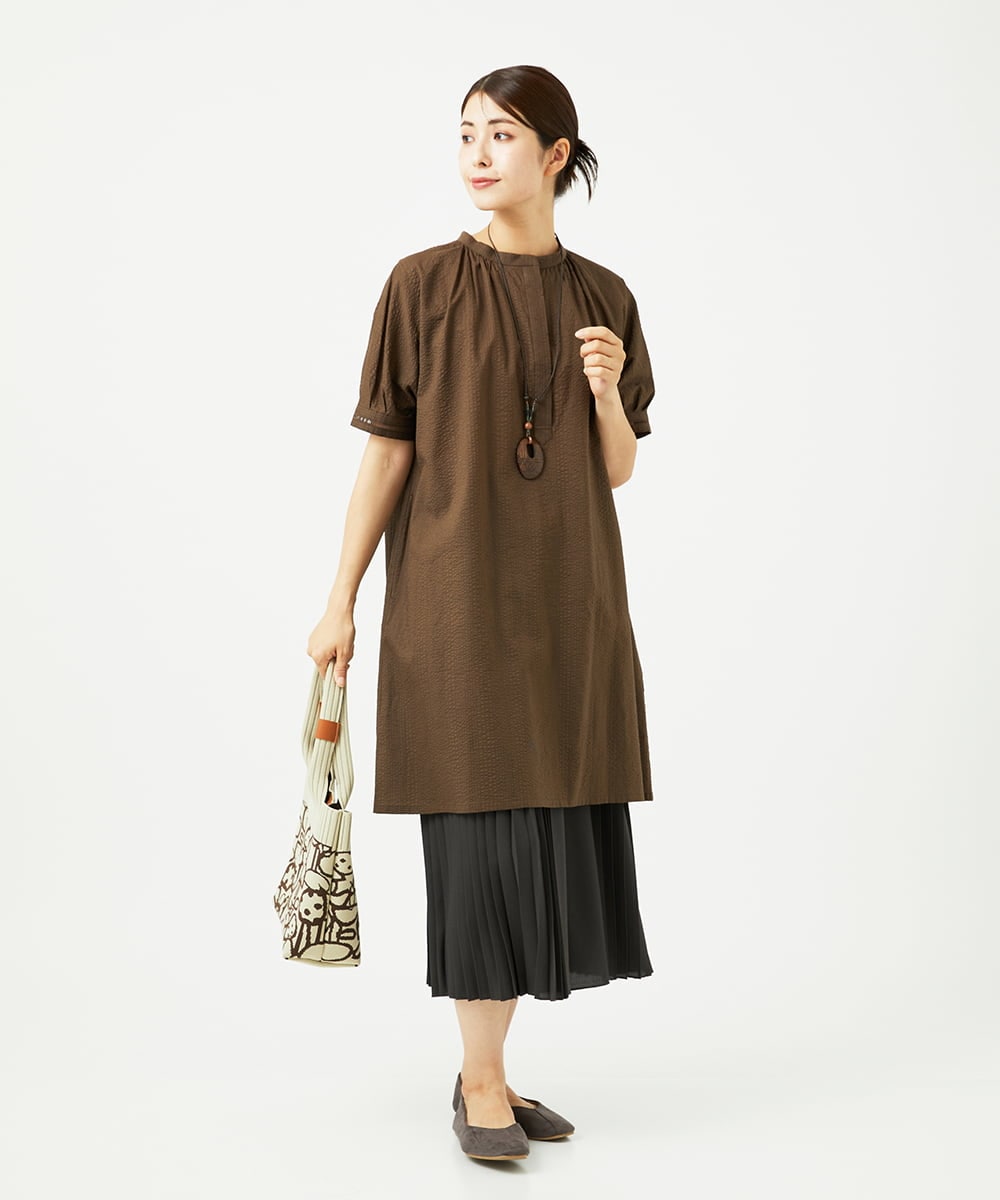 NK2JB04090 GIANNI LO GIUDICE(ジャンニ ロ ジュディチェ) [日本製]グラフティネックレス ブラウン