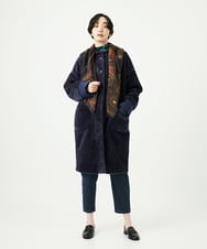 NK3AE12160 GIANNI LO GIUDICE(ジャンニ ロ ジュディチェ) [洗える]エスニックスクエアストール ブラック