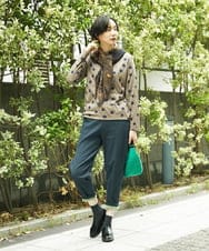 NK3AE12160 GIANNI LO GIUDICE(ジャンニ ロ ジュディチェ) [洗える]エスニックスクエアストール ブラック