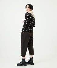 NK3AE14130 GIANNI LO GIUDICE(ジャンニ ロ ジュディチェ) [洗える]トライアングルストール アイボリー