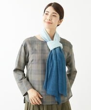 NK3AV09100 GIANNI LO GIUDICE(ジャンニ ロ ジュディチェ) プリーツオンブレストール ライトブルー