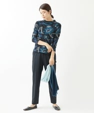 NK3AV09100 GIANNI LO GIUDICE(ジャンニ ロ ジュディチェ) プリーツオンブレストール ライトブルー
