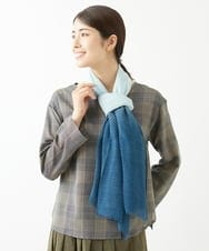 NK3AV09100 GIANNI LO GIUDICE(ジャンニ ロ ジュディチェ) プリーツオンブレストール ライトブルー