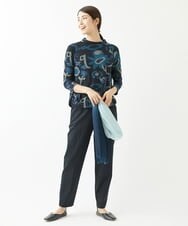 NK3AV09100 GIANNI LO GIUDICE(ジャンニ ロ ジュディチェ) プリーツオンブレストール ライトブルー