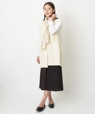 NK3AV11050 GIANNI LO GIUDICE(ジャンニ ロ ジュディチェ) ドットバンダナスカーフ ベージュ