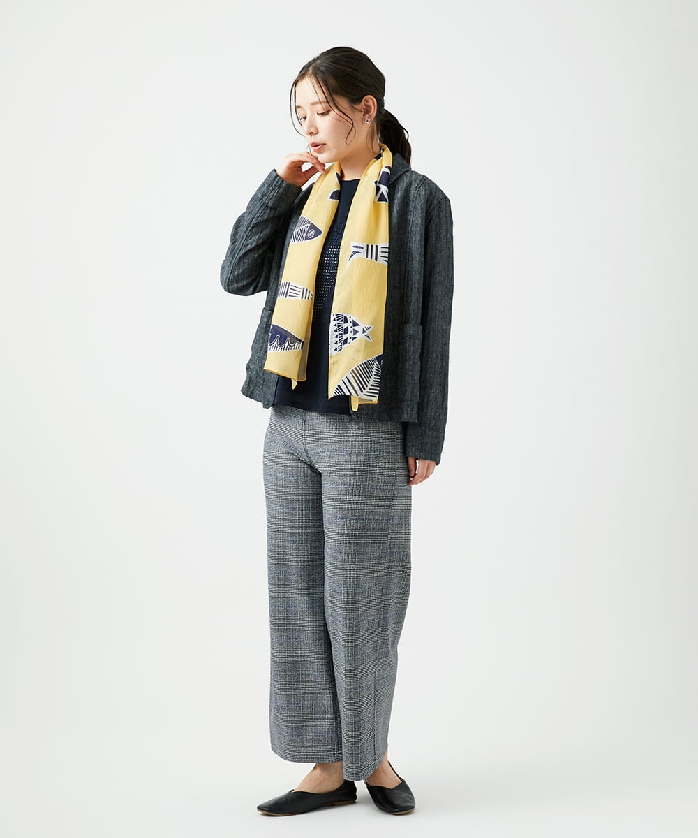 NK3ED04070 GIANNI LO GIUDICE(ジャンニ ロ ジュディチェ) キュプラリヨセルストール イエロー