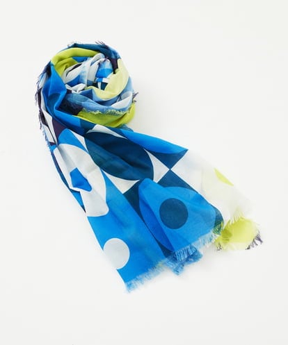 NK3GA20130 GIANNI LO GIUDICE イレギュラードットプリントストール