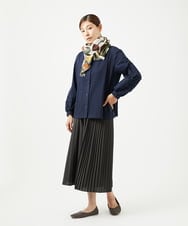 NK3JB03200 GIANNI LO GIUDICE(ジャンニ ロ ジュディチェ) [洗える]グラフィカルストール アイボリー