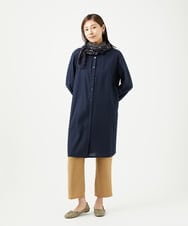 NK3JB06160 GIANNI LO GIUDICE(ジャンニ ロ ジュディチェ) [洗える]スクエアサラサストール カーキ