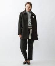 NK4AW01090 GIANNI LO GIUDICE(ジャンニ ロ ジュディチェ) 幾何柄ベルト ブラック