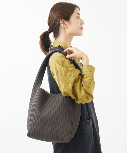 GIANNI 古き LO GIUDICE☆ジャンニロジュディチェ本革天然毛ハンドバッグ