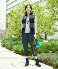 NK5AE10130 GIANNI LO GIUDICE(ジャンニ ロ ジュディチェ) キルト２WAYバッグ グリーン