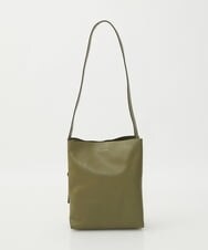 NK5AV01190 GIANNI LO GIUDICE(ジャンニ ロ ジュディチェ) カウバケットバッグ カーキ