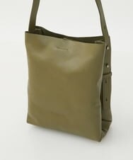 NK5AV01190 GIANNI LO GIUDICE(ジャンニ ロ ジュディチェ) カウバケットバッグ カーキ