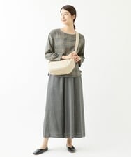 NK5AV02150 GIANNI LO GIUDICE(ジャンニ ロ ジュディチェ) シープハンドルバッグ ベージュ