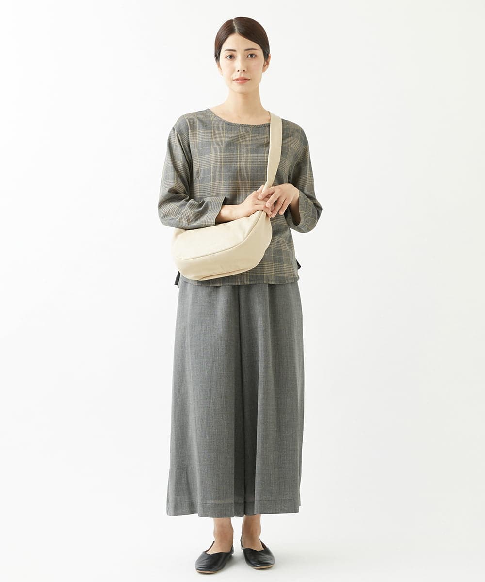 NK5AV02150 GIANNI LO GIUDICE(ジャンニ ロ ジュディチェ) シープハンドルバッグ ベージュ