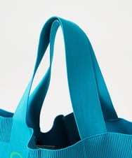 NK5ED03080 GIANNI LO GIUDICE(ジャンニ ロ ジュディチェ) ロゴニットバッグ ブルー