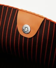 NK5JC04080 GIANNI LO GIUDICE(ジャンニ ロ ジュディチェ) ニットプレーティングバッグ オレンジ