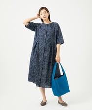 NK5JC04080 GIANNI LO GIUDICE(ジャンニ ロ ジュディチェ) ニットプレーティングバッグ ブルー