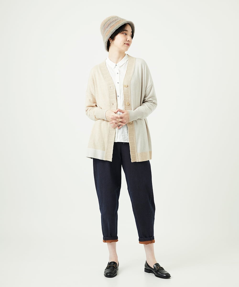 NK7AE10160 GIANNI LO GIUDICE(ジャンニ ロ ジュディチェ) グラデシャギークロッシェハット ピンク