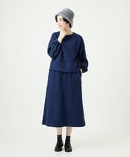 NK7AE10160 GIANNI LO GIUDICE(ジャンニ ロ ジュディチェ) グラデシャギークロッシェハット ライトグレー