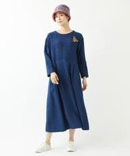 NK7AV01200 GIANNI LO GIUDICE(ジャンニ ロ ジュディチェ) ブークレーチェック柄イタリアハット オレンジ