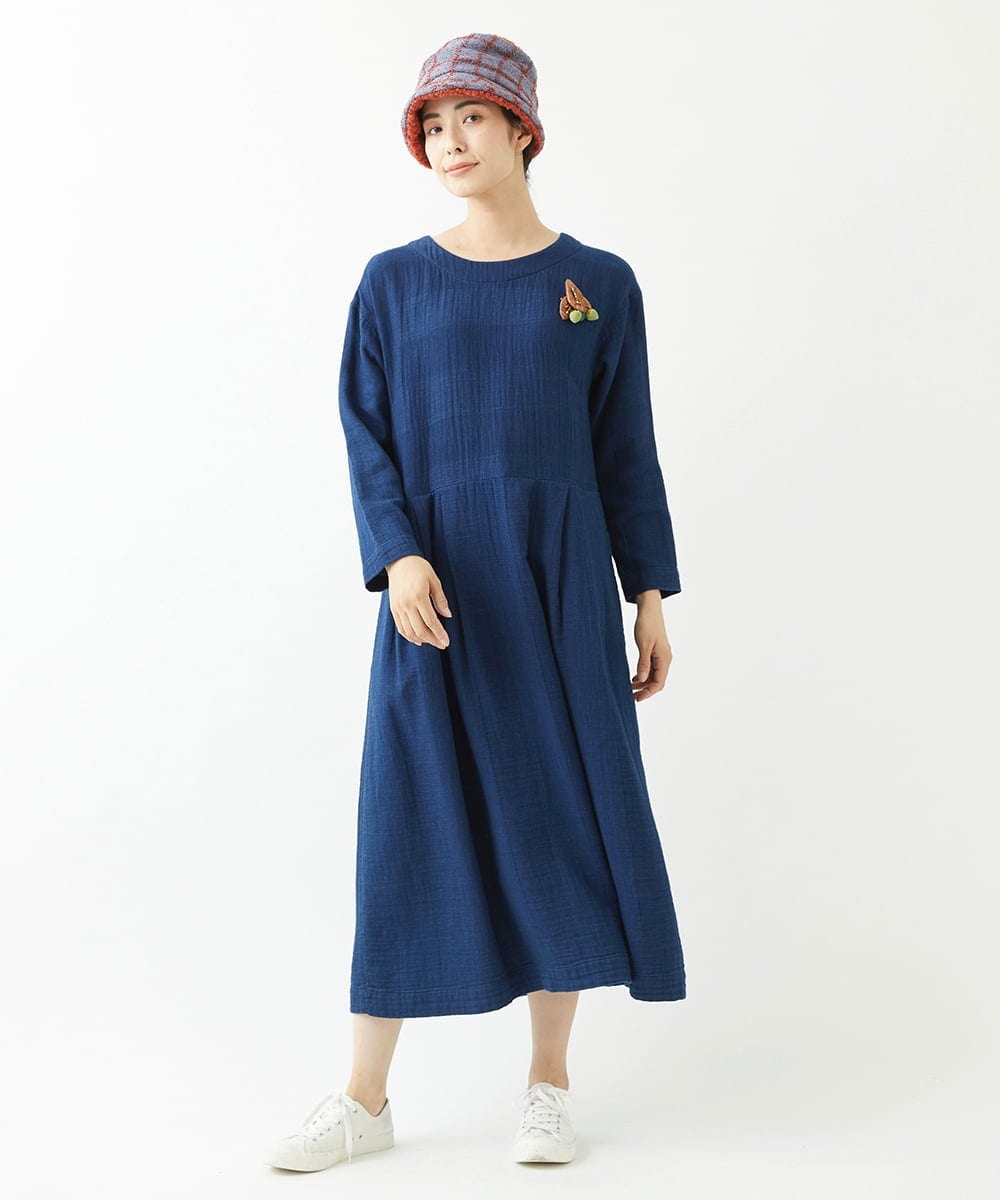 NK7AV01200 GIANNI LO GIUDICE(ジャンニ ロ ジュディチェ) ブークレーチェック柄イタリアハット オレンジ