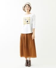 NK7AV02180 GIANNI LO GIUDICE(ジャンニ ロ ジュディチェ) 二重つば異素材イタリアハット オフホワイト