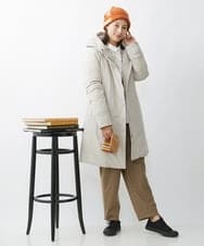 NK7AW09130 GIANNI LO GIUDICE(ジャンニ ロ ジュディチェ) ドワーフニット帽子 オレンジ