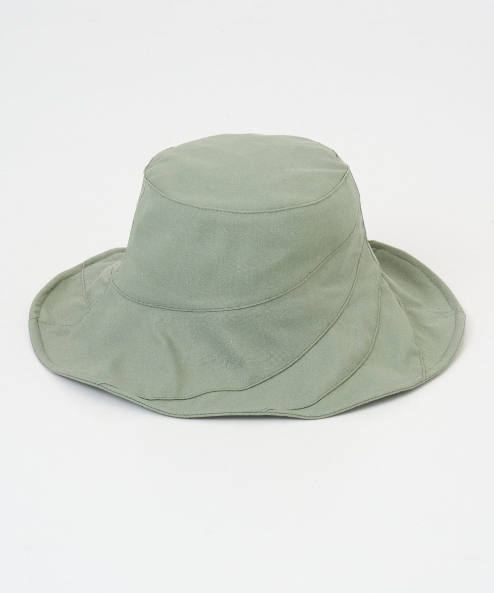 NK7ED02090 GIANNI LO GIUDICE(ジャンニ ロ ジュディチェ) コットンリネンハット グリーン