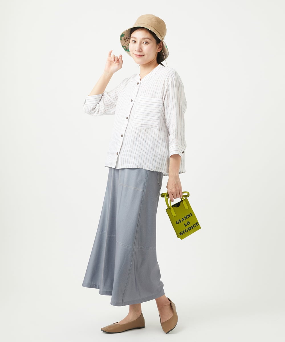 NK7GA20150 GIANNI LO GIUDICE(ジャンニ ロ ジュディチェ) フレンチリネンハット ベージュ