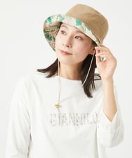 NK7GA20150 GIANNI LO GIUDICE(ジャンニ ロ ジュディチェ) フレンチリネンハット ベージュ