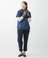 NK8AW10090 GIANNI LO GIUDICE(ジャンニ ロ ジュディチェ) ホーリーニット手袋 ブラック