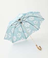 NK8GV01150 GIANNI LO GIUDICE(ジャンニ ロ ジュディチェ) [日本製・晴雨兼用]ベンガラ染め風傘 ライトブルー