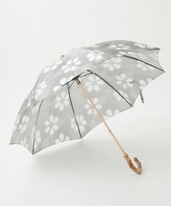 NK8GV01150 GIANNI LO GIUDICE(ジャンニ ロ ジュディチェ) [日本製・晴雨兼用]ベンガラ染め風傘 グレー