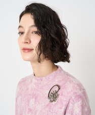 NR2AE12110 GIANNI LO GIUDICE(小さいサイズ)(メゾン ドゥ サンク) [日本製]リーフブローチ2WAYネックレス ゴールド