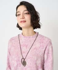 NR2AE12110 GIANNI LO GIUDICE(小さいサイズ)(メゾン ドゥ サンク) [日本製]リーフブローチ2WAYネックレス ゴールド