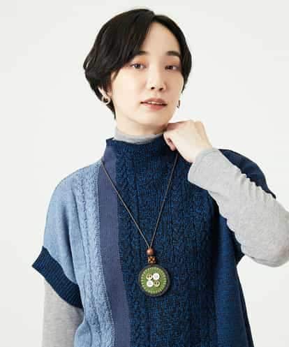 NR2AE13090 GIANNI LO GIUDICE(小さいサイズ) [日本製]フェルトトップネックレス