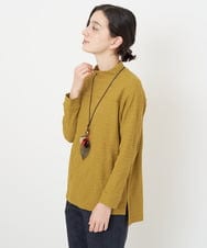 NR2AV01140 GIANNI LO GIUDICE(小さいサイズ)(メゾン ドゥ サンク) [日本製]リーフモチーフワントップネックレス ゴールド系