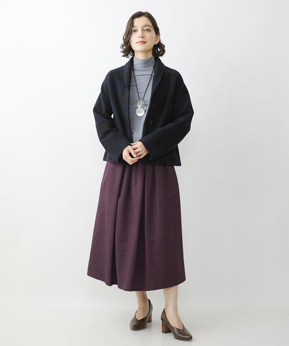 NR2AV09080 GIANNI LO GIUDICE(小さいサイズ)(メゾン ドゥ サンク) シルバープレートワントップネックレス シルバー