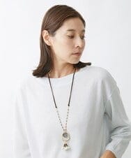 NR2AW01120 GIANNI LO GIUDICE(小さいサイズ)(メゾン ドゥ サンク) [日本製]Inasoパールネックレス ホワイト