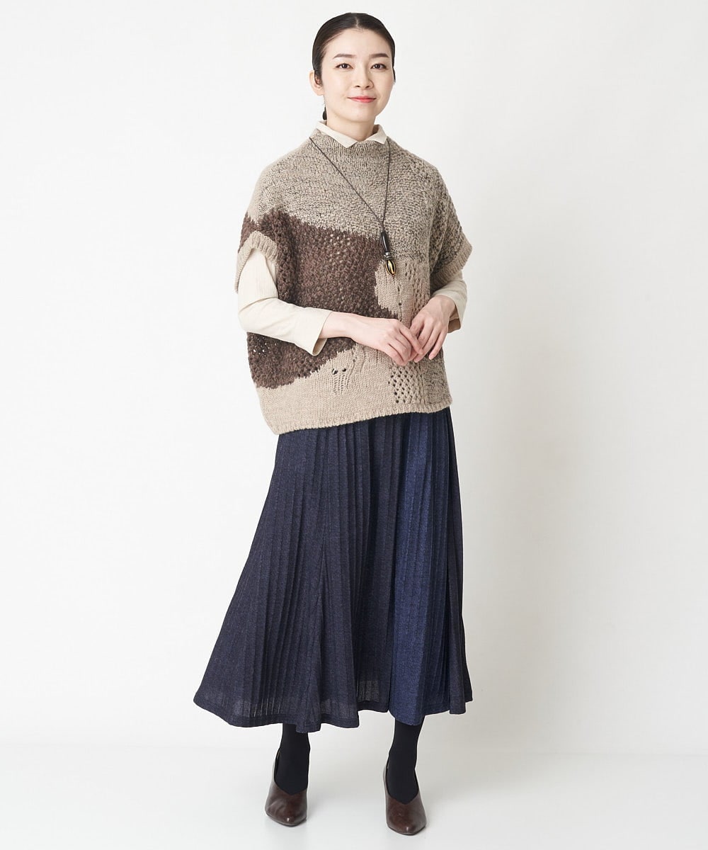 NR2AW02120 GIANNI LO GIUDICE(小さいサイズ)(メゾン ドゥ サンク) [日本製]美濃焼ワントップネックレス レッド系
