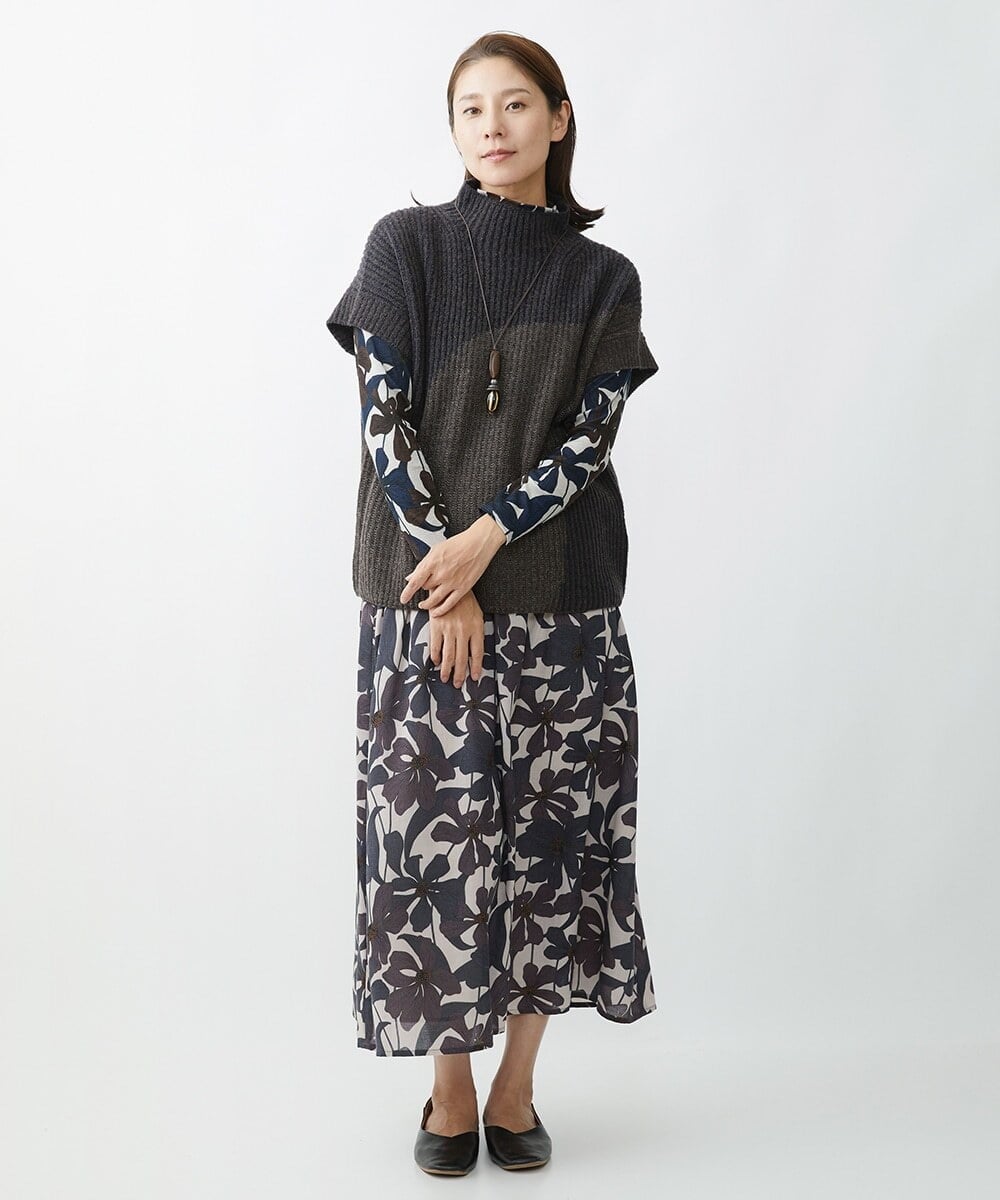 NR2AW02120 GIANNI LO GIUDICE(小さいサイズ)(メゾン ドゥ サンク) [日本製]美濃焼ワントップネックレス レッド系