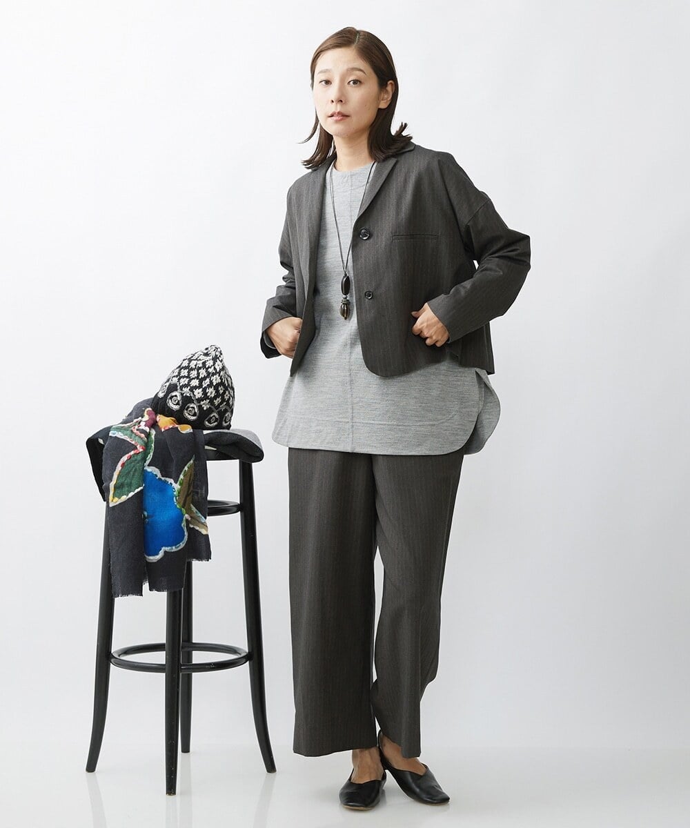 NR2AW02120 GIANNI LO GIUDICE(小さいサイズ)(メゾン ドゥ サンク) [日本製]美濃焼ワントップネックレス レッド系