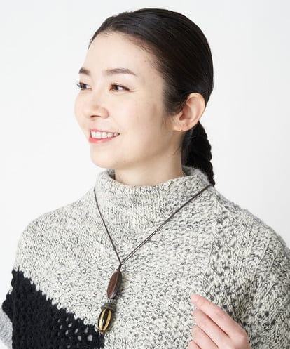 NR2AW02120  [日本製]美濃焼ワントップネックレス