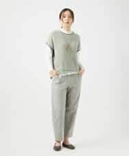 NR2ED01100 GIANNI LO GIUDICE(小さいサイズ)(メゾン ドゥ サンク) リングテープトップネックレス ネイビー