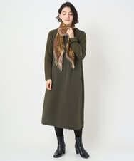 NR3AE12160 GIANNI LO GIUDICE(小さいサイズ)(メゾン ドゥ サンク) エスニックスクエアストール ベージュ