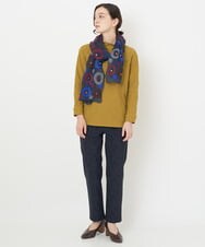 NR3AV05170 GIANNI LO GIUDICE(小さいサイズ)(メゾン ドゥ サンク) ニードルパンチフェルトデザインストール グリーン系